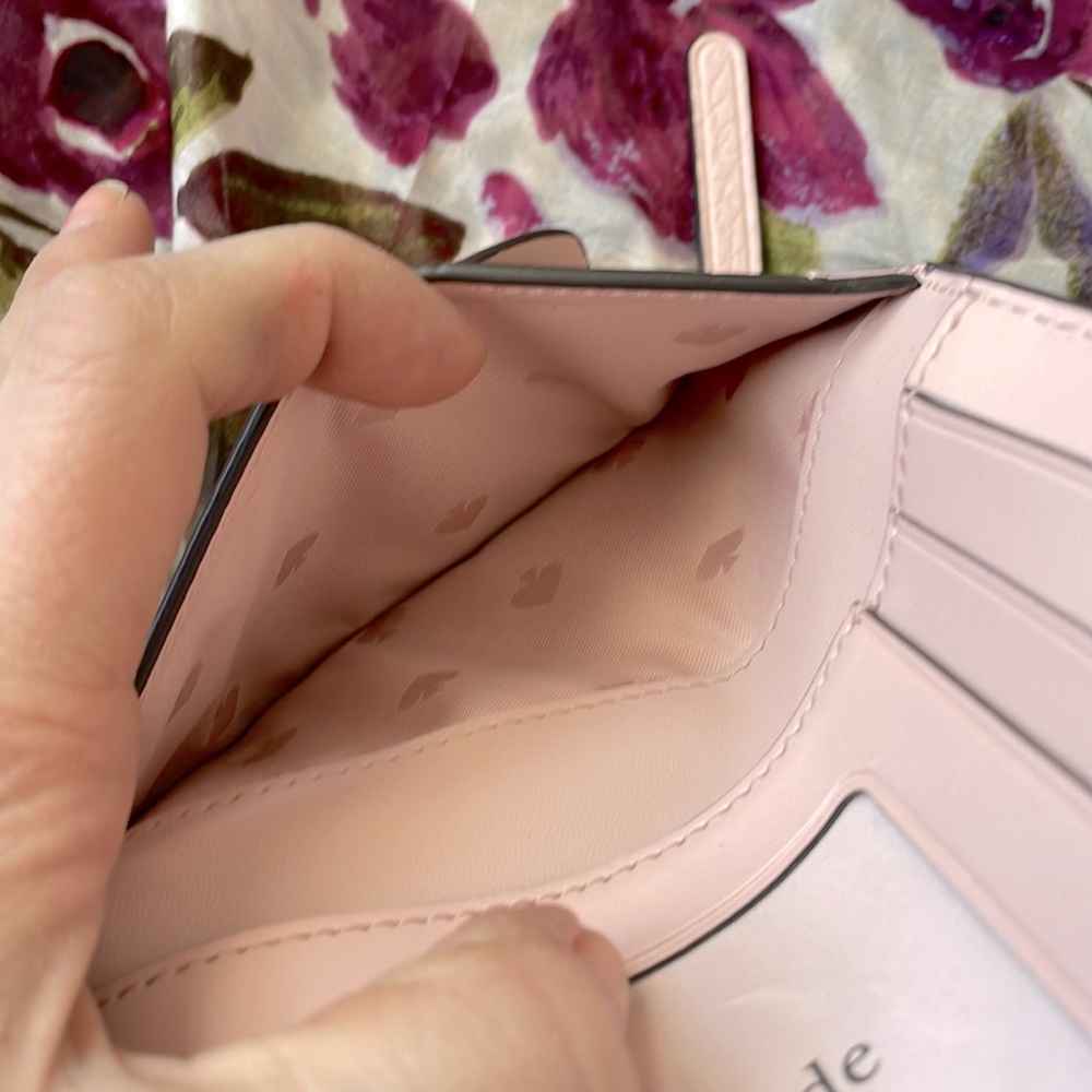 Brand New Kate Spade Genuine Leather Slim Bifold Jackson Wallet - Picture 12 of 15